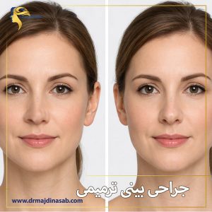 جراحی بینی ترمیمی + دکتر نیلوفر مجدی نسب